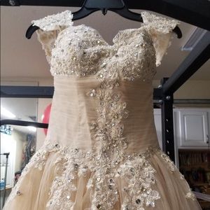 Gown ball dress